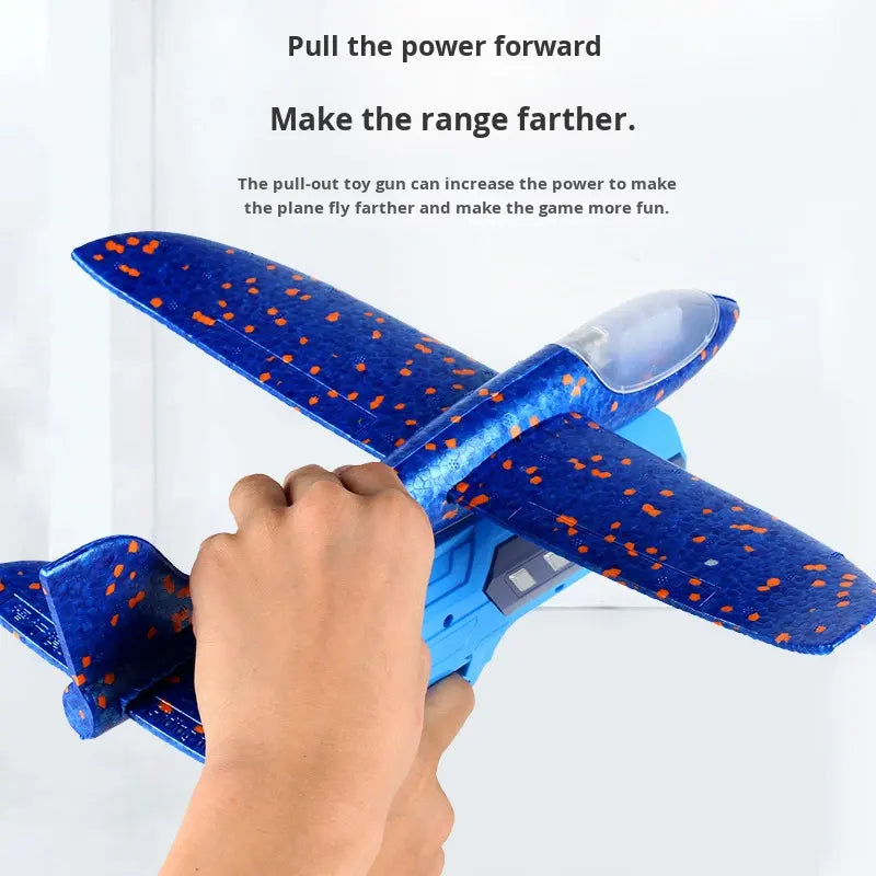 Kletshuts™ SkyLauncher: Kids' Foam Plane Launcher Set