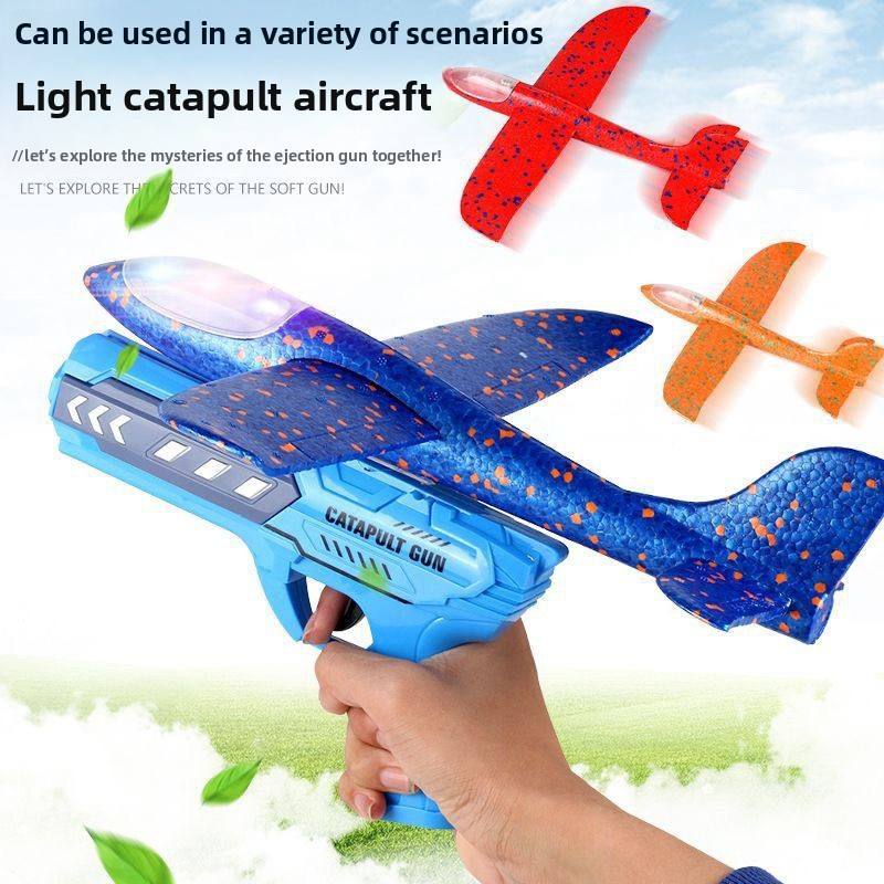 Kletshuts™ SkyLauncher: Kids' Foam Plane Launcher Set