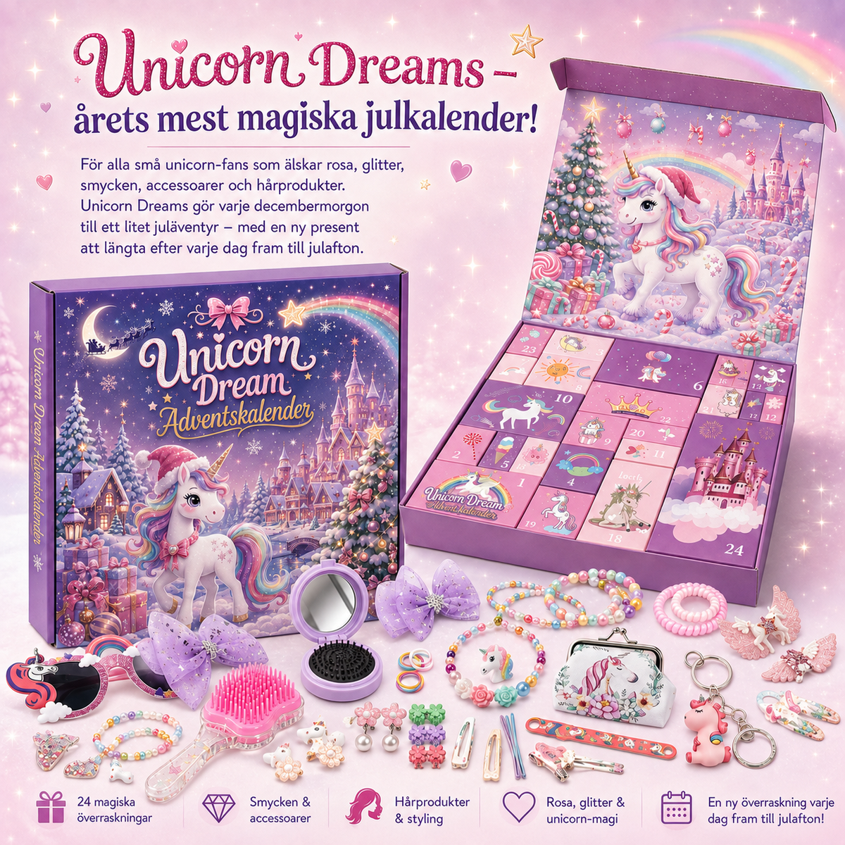 Unicorn Dreams Adventkalender
